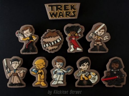 Trek Wars Cookies