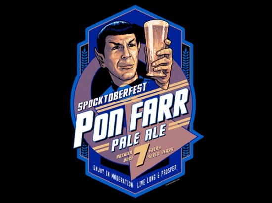 Pon Farr Ale Spocktoberfest T-Shirt