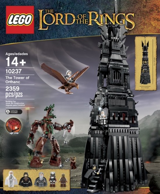 LEGO Unveils Exclusive Lord of the Rings Tower of Orthanc Set