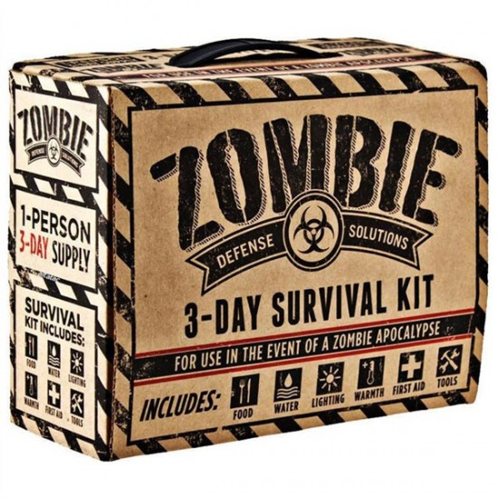 Zombie Defense Solutions: 3-Day Survival Kit