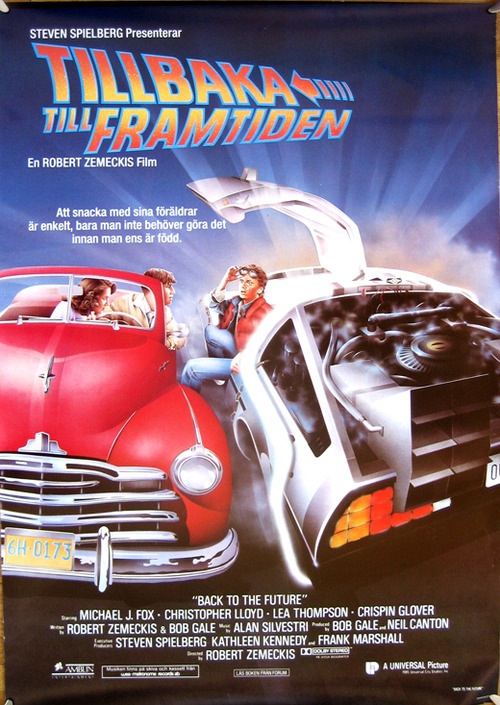 Foreign poster for Back to the Future