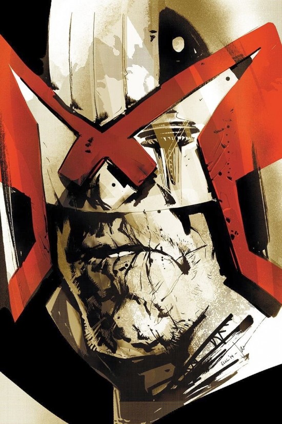  Dredd print by Jock