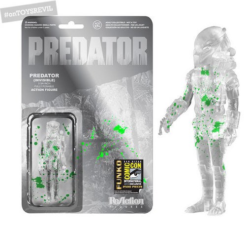 An INVISIBLE PREDATOR Action figure Comic Con exclsuive