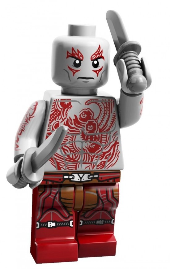 Drax lego minifig