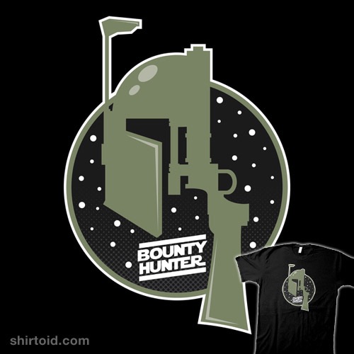 Bounty Hunter for Hire t-shirt