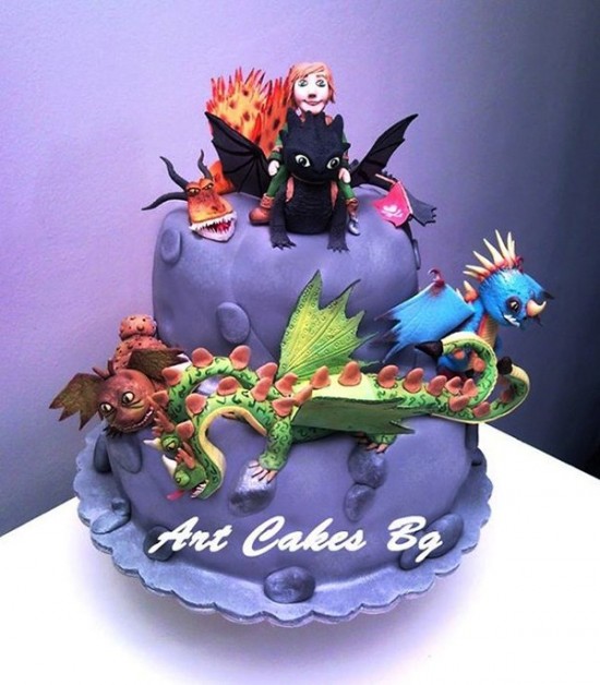 How To Train Your Dragon 2 Cake 