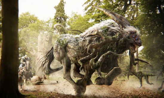 The creature design in 47 Ronin