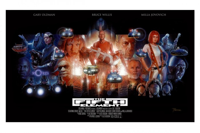 Nick Runge: "The Fifth Element" print