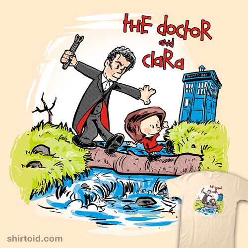 The Doctor and Clara t-shirt