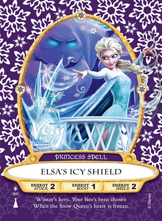 Elsa' Sorcerers of the Magic Kingdom Card 