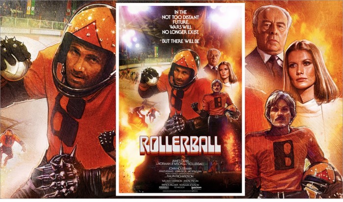 "Rollerball" poster by Paul Shipper