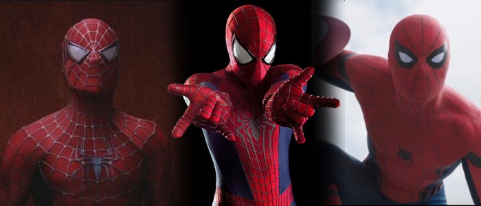 spider-man movie costume comparison
