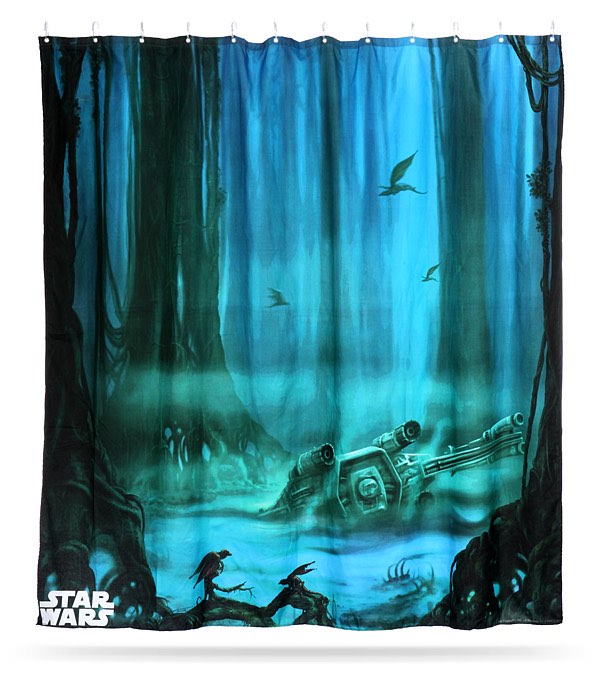 Star Wars Dagobah Shower Curtain