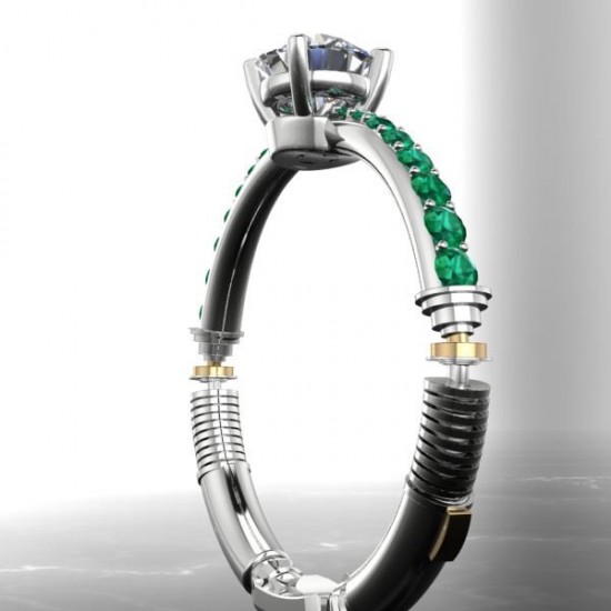 Lightsaber ring