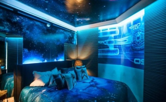 Star Trek Themed Hotel Room