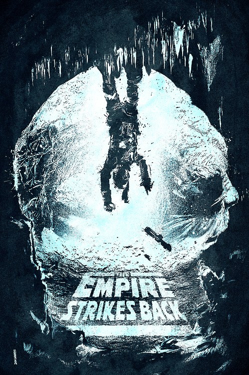 The Empire Strikes Back poster by Daniel Norris