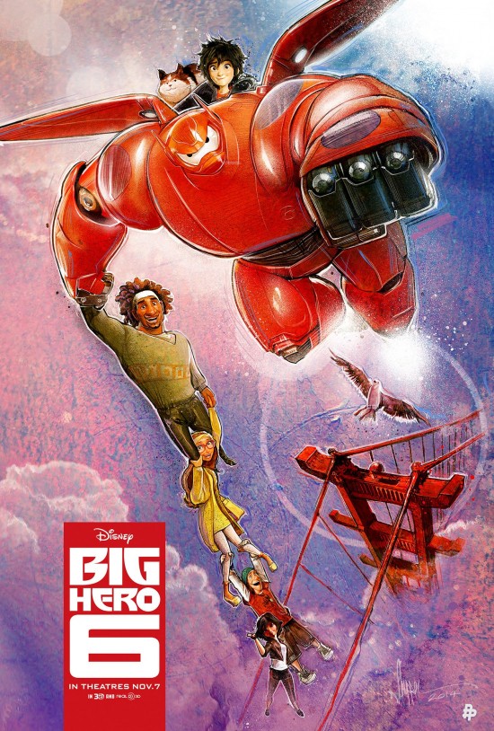 big hero 6 art posters