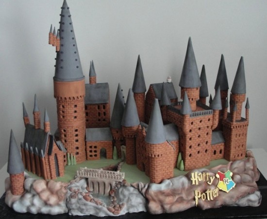 A Gingerbread Hogwarts School Of Witchcraft & Wizardry