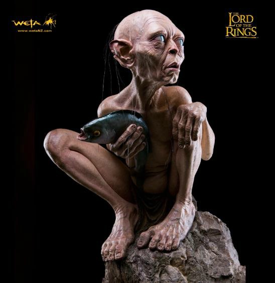 Life Size Gollum Statue From Weta