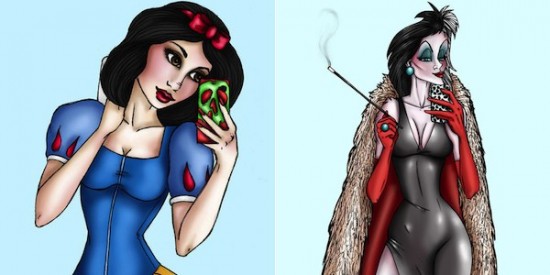 Disney Princesses And Villains Take Selfies Too