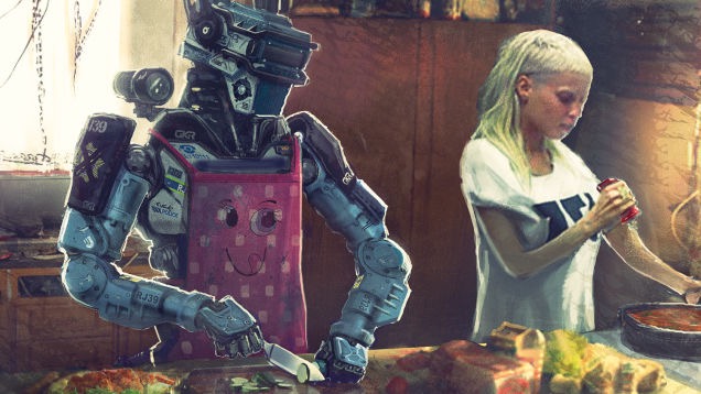 Concept Art From Blomkamp's Chappie