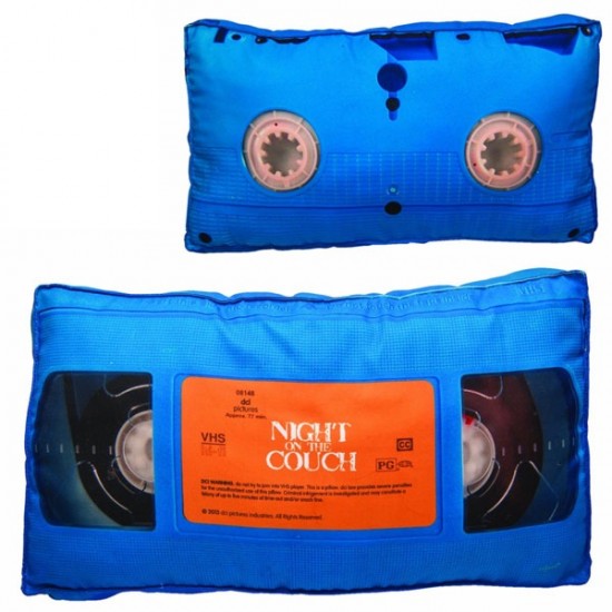 VHS Cassette Tape Pillow