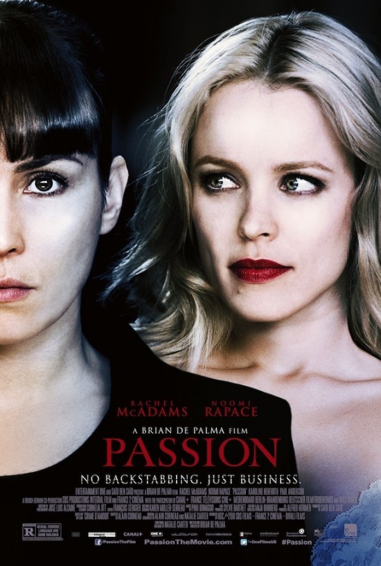 Poster for Brian De Palma's 'Passion'