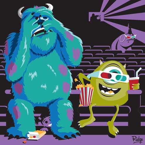 Ridge's Off Duty: Sulley & Mike in 