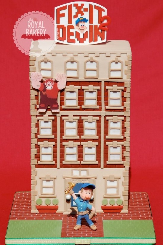 Fix-It Felix Cake