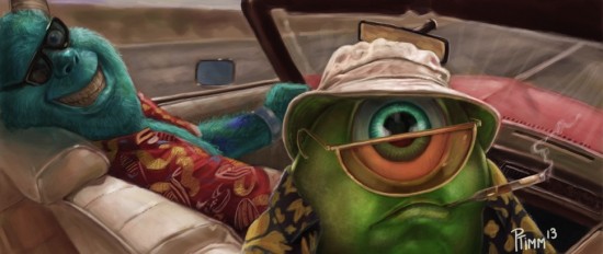 Monster S. Thompson stars in Fear and Loathing in Monstropolis