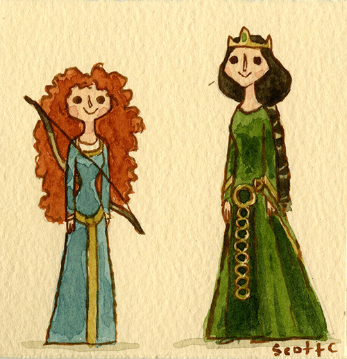 Scott C's Great Showdown tribute to Pixar's Brave