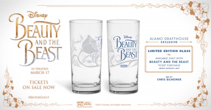 Limited Edition "Enchanted Rose" Beauty and the Beast Glass