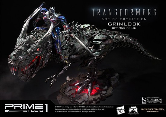 Grimlock Optimus Prime Version Statue