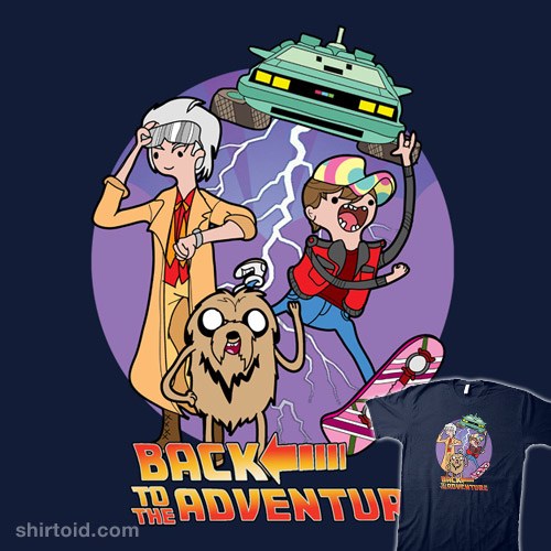 Back to the Adventure t-shirt