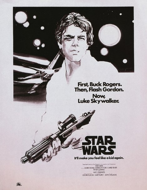 Original Star Wars poster concept