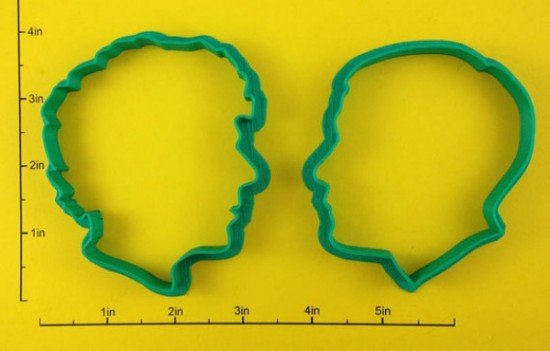 Sherlock and Watson Cookie Cutters