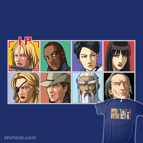 Kill Bill: Arcade Edition HD Remix t-shirt