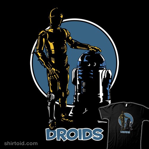 Tracy Droids t-shirt