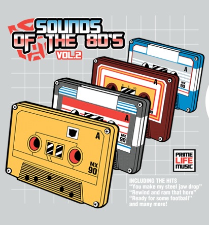 Transformers-inspired design "Sounds Of The 80s Vol2"