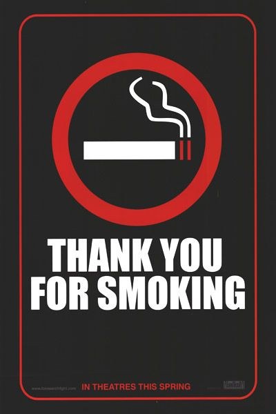  Thank You For Smoking teaser poster