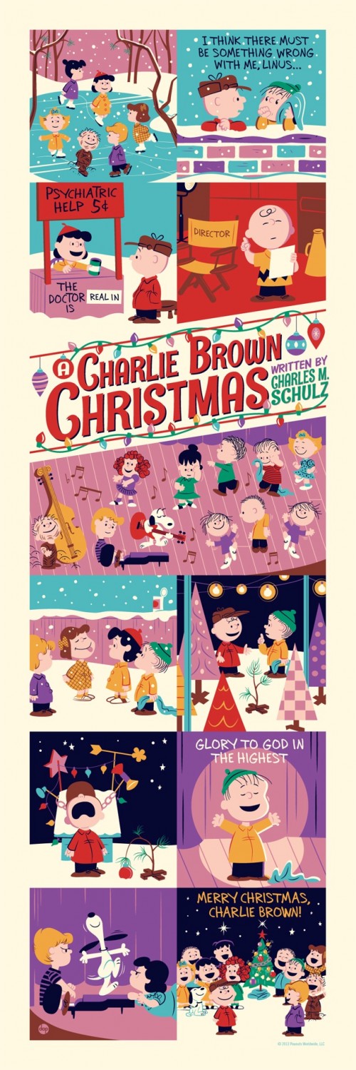 "A Charlie Brown Christmas" Artist: Dave Perillo