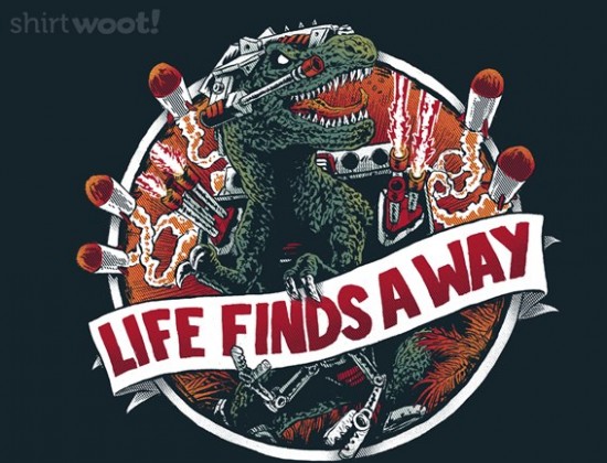 Life Finds A Way t-shirt