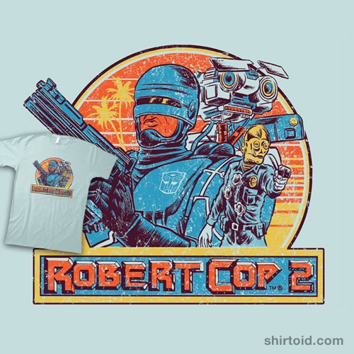 Robert Cop 2 t-shirt