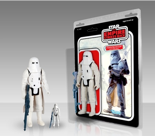 Imperial Snowtrooper (Hoth Battle Gear) Kenner Jumbo
