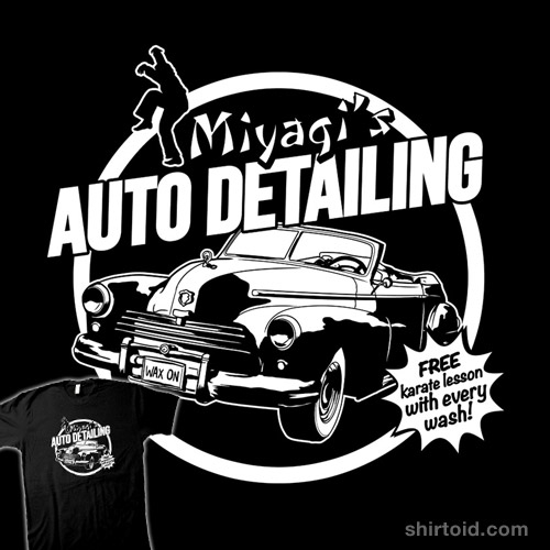 Miyagi's Auto Detailing t-shirt