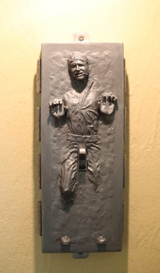 Star Wars Han Solo in Carbonite Light Switch