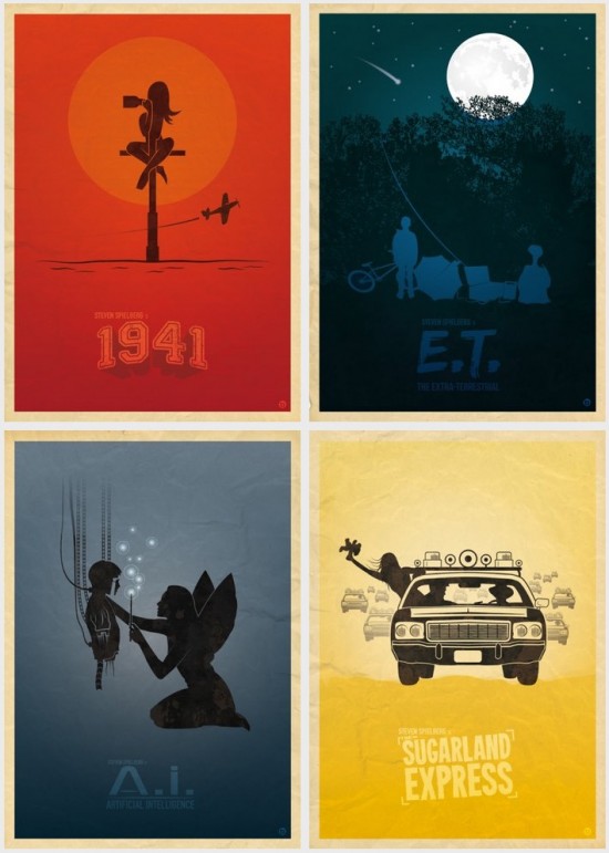 Spielberg posters from Alain Bossuyt