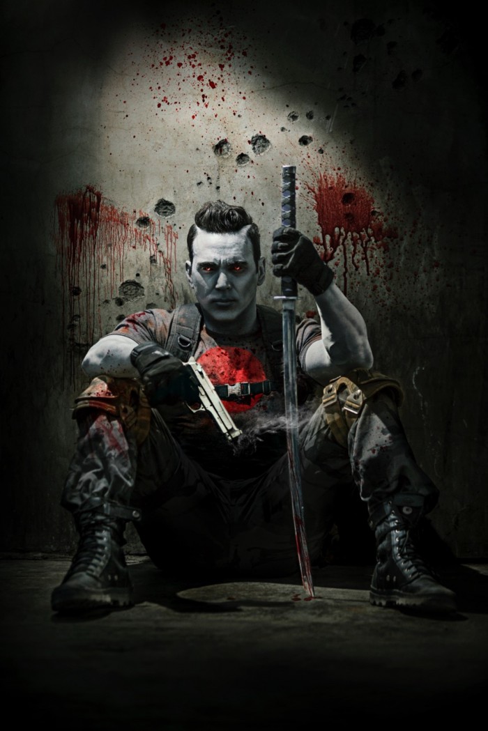  Jason David Frank As Bloodshot in Ninjak