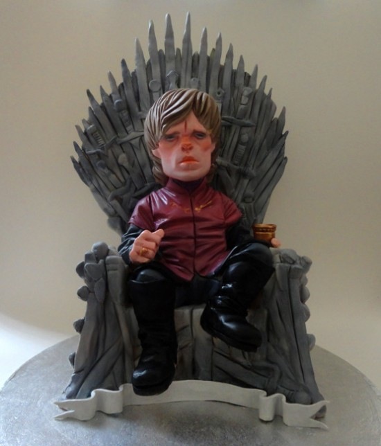 Iron Throne Cake