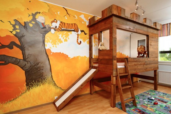 Calvin And Hobbes Kid's Bedroom